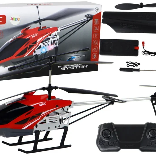 Rc Helikopter Na Daljinsko Upravljanje Helikopter 70 Cm Crveni 1
