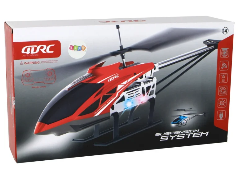 Rc Helikopter Na Daljinsko Upravljanje Helikopter 70 Cm Crveni 6