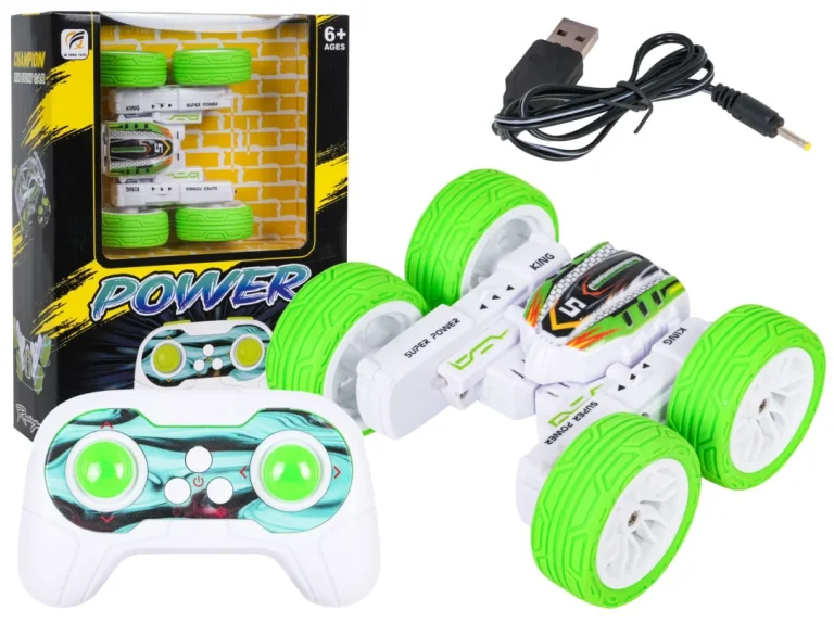 R/c Power Stunt Vozilo 1:32 Zeleno 1