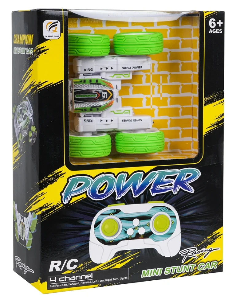 R/c Power Stunt Vozilo 1:32 Zeleno 9