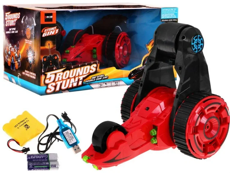 R/c Stunts 5 U 1 Dvostrani Automobil 10