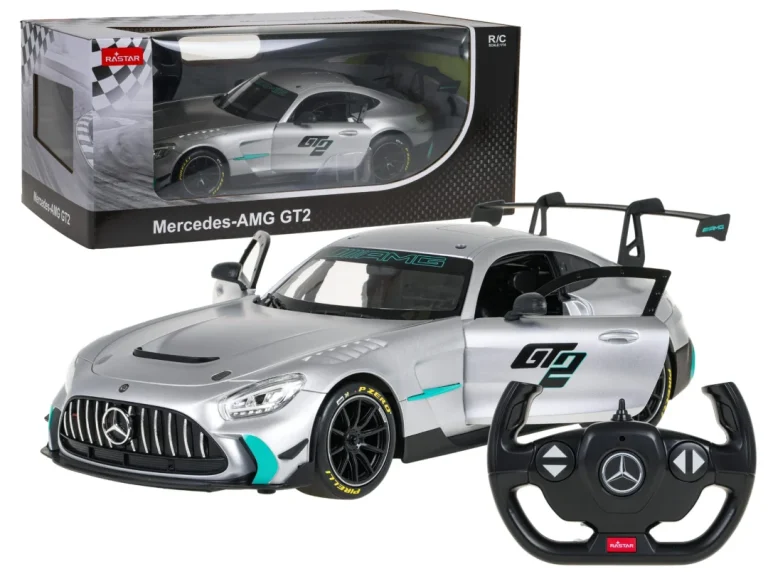 R/c Auto 1:14 Mercedes Amg Gt2 Sivi Rastar 1