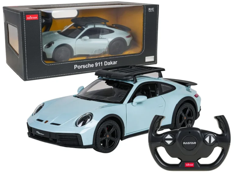 R/c Auto 1:14 Porsche 911 Dakar Mint Rastar, Zelena 1