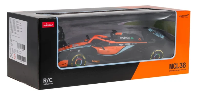 R/c Auto 1:18 Mclaren F1 Mcl36 Narančasti Rastar 20