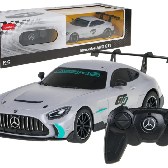 R/c Auto 1:24 Mercedes Amg Gt2 Sivi Rastar 1
