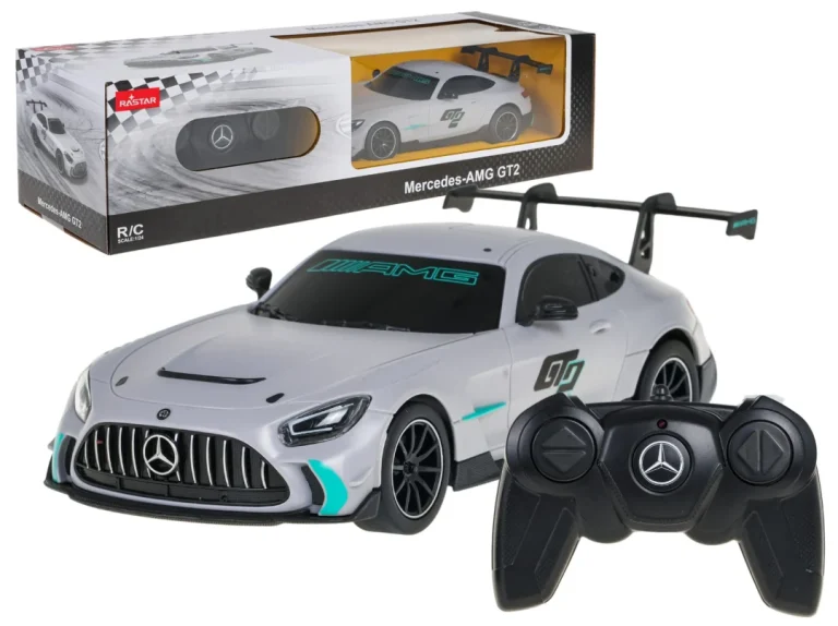 R/c Auto 1:24 Mercedes Amg Gt2 Sivi Rastar 1