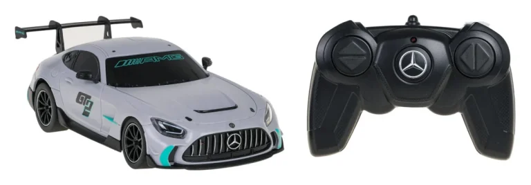 R/c Auto 1:24 Mercedes Amg Gt2 Sivi Rastar 7