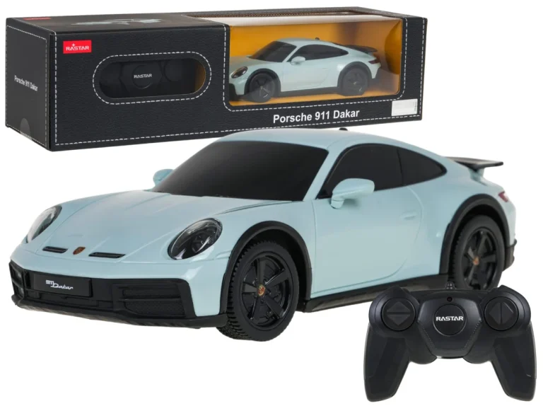 R/c Auto 1:24 Porsche 911 Dakar Mint Rastar, Zelena 1