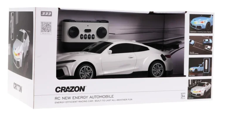 R/c Auto + Stanica Za Punjenje Bijela 8