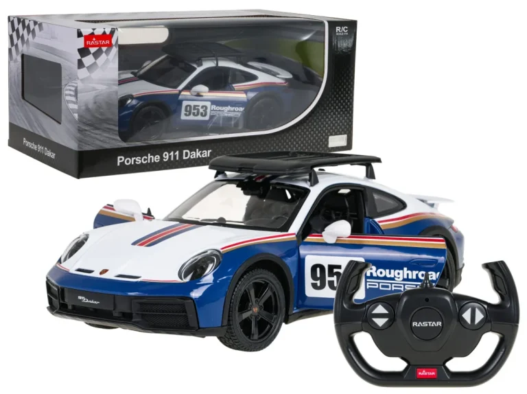R/c Automobil 1:14 Porsche 911 Dakar Performance Rastar, Plava 1