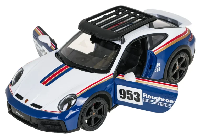 R/c Automobil 1:14 Porsche 911 Dakar Performance Rastar, Plava 14