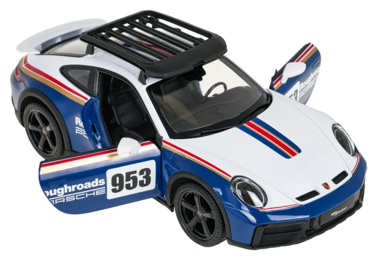 R/c Automobil 1:14 Porsche 911 Dakar Performance Rastar, Plava 15