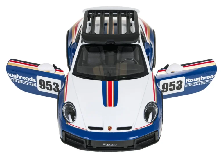 R/c Automobil 1:14 Porsche 911 Dakar Performance Rastar, Plava 18