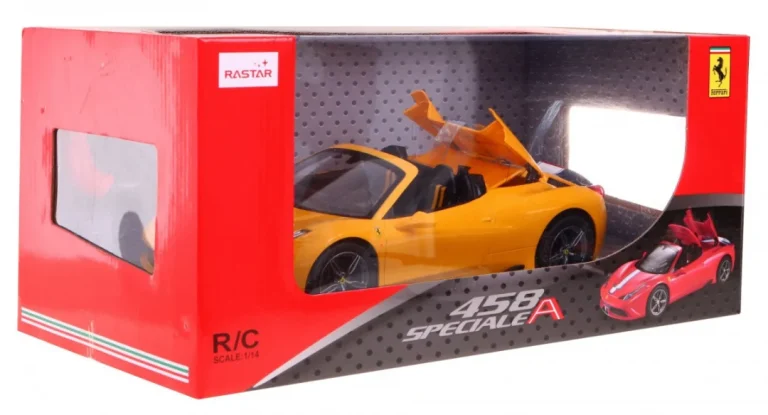 R/c Automobil Ferrari 458 Speciale A žuti 1:14 Rastar 6