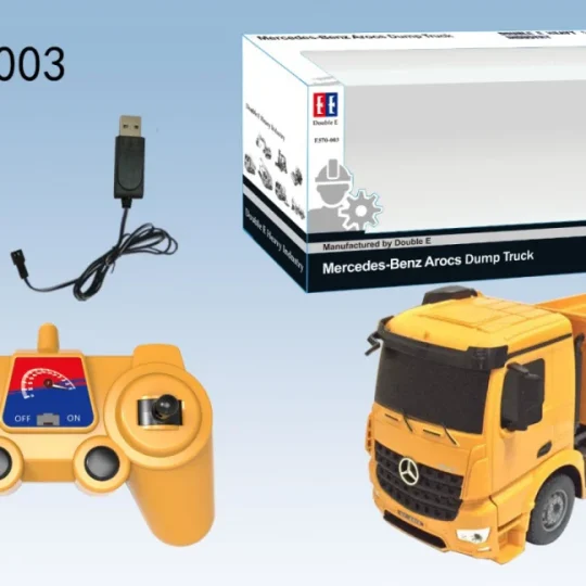 R/c Automobil Mercedes Benz Actros 2.4g Double E Kiper 1