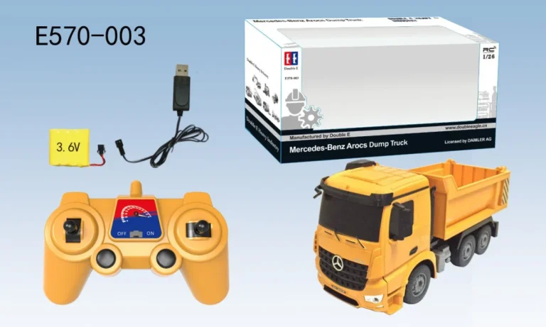 R/c Automobil Mercedes Benz Actros 2.4g Double E Kiper 1