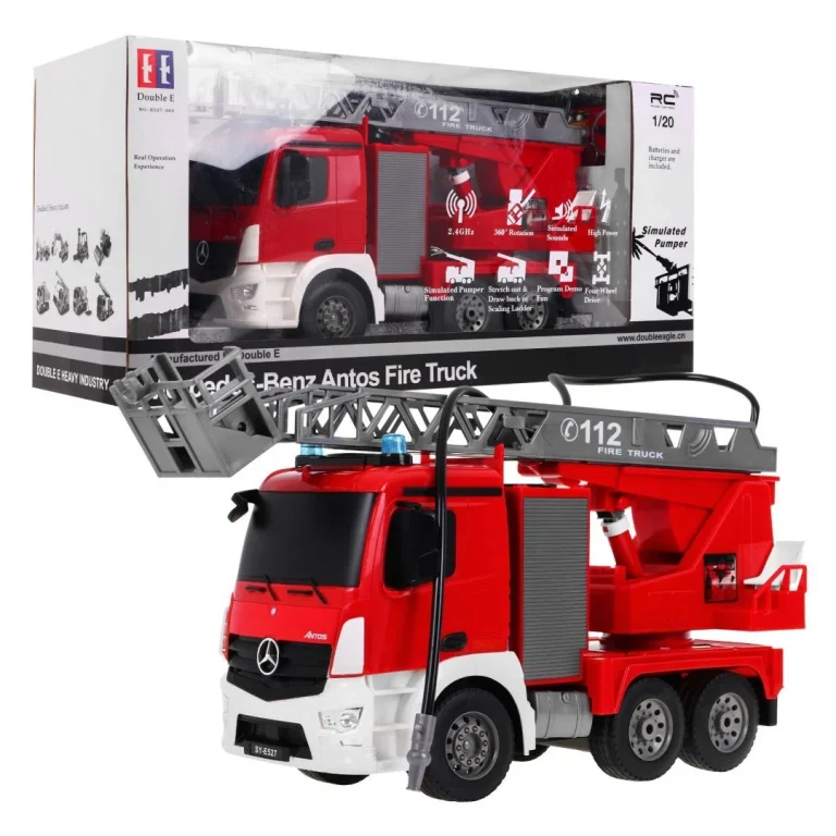 R/c Automobil Mercedes Benz Antos 2.4g Vatrogasna Postrojba 1:20 Double E 1