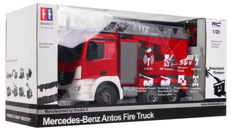 R/c Automobil Mercedes Benz Antos 2.4g Vatrogasna Postrojba 1:20 Double E 3