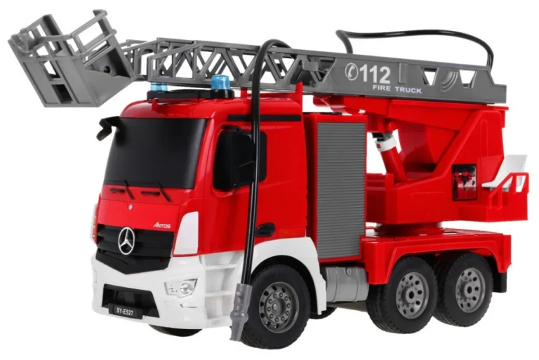 R/c Automobil Mercedes Benz Antos 2.4g Vatrogasna Postrojba 1:20 Double E 4