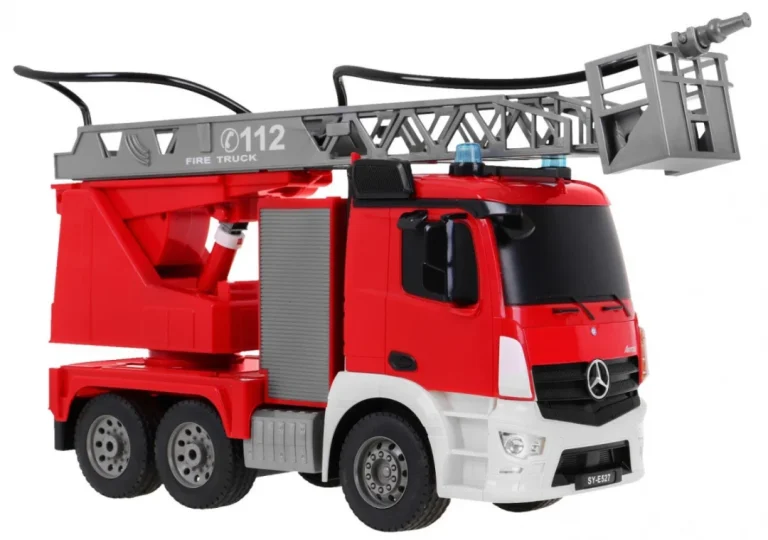 R/c Automobil Mercedes Benz Antos 2.4g Vatrogasna Postrojba 1:20 Double E 5