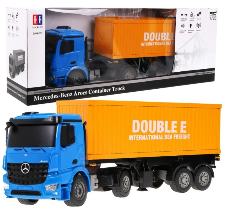 R/c Automobil Mercedes Benz Arocs 2.4g Poluprikolica S Dvostrukim Kontejnerom 1