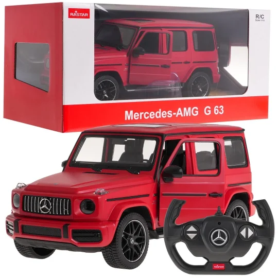 R/c Automobil Mercedes Benz G63 1:14 Rastar, Crvena 1