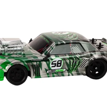 Rc Automobil Na Daljinsko Upravljanje 1:16 Drift Gumeni Kotači Zeleni 2