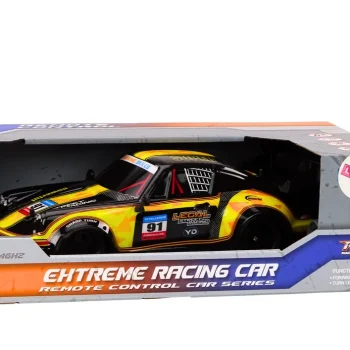 Rc Automobil Na Daljinsko Upravljanje 1:16 Gumeni Kotači Drift žuti 3