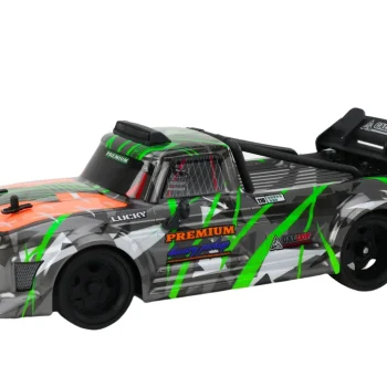 Rc Automobil Na Daljinsko Upravljanje 1:16 Gumeni Kotači Za Driftanje Sivo Zeleni 2