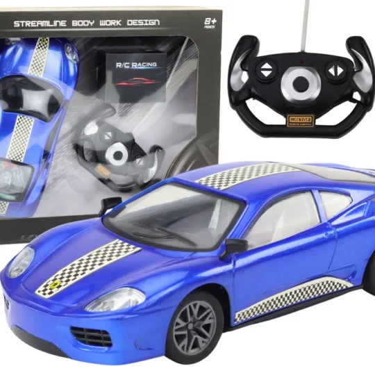 Rc Automobil Na Daljinsko Upravljanje 1:16 Svjetla Plava 1