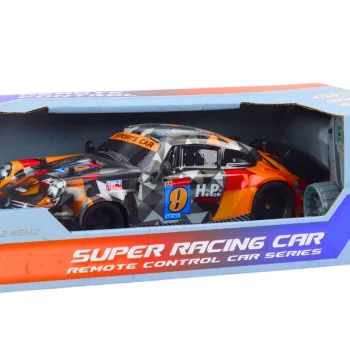 Rc Automobil Na Daljinsko Upravljanje 1:18 Gumeni Kotači Drift Narančasti 5