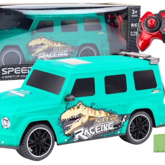 Rc Automobil S Dinosaurom 1:10, Zeleni 1