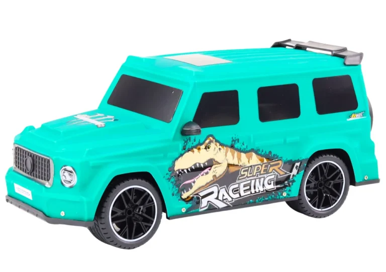 Rc Automobil S Dinosaurom 1:10, Zeleni 2
