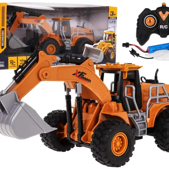 R/c Bager Sa Svjetlima I Funkcijom Dima 1