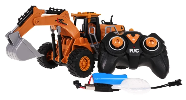 R/c Bager Sa Svjetlima I Funkcijom Dima 2