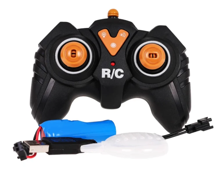R/c Bager Sa Svjetlima I Funkcijom Dima 7