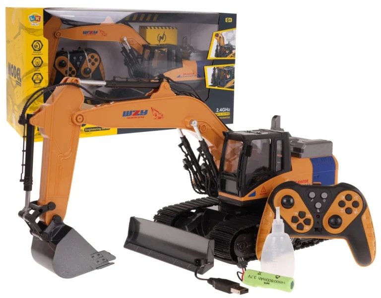 R/c Bager Sa Svjetlom Zvukom I Dimom 3+ 1