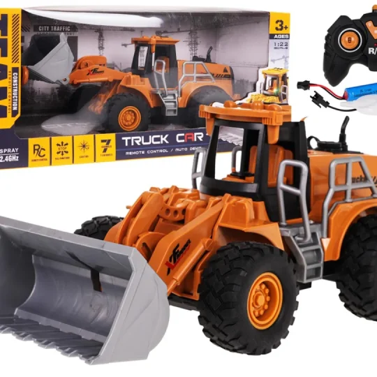 R/c Buldožer Sa Svjetlima I Funkcijom Dima 1