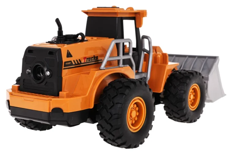 R/c Buldožer Sa Svjetlima I Funkcijom Dima 4
