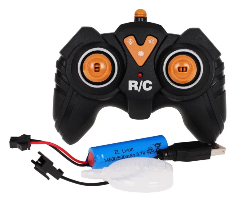 R/c Buldožer Sa Svjetlima I Funkcijom Dima 6