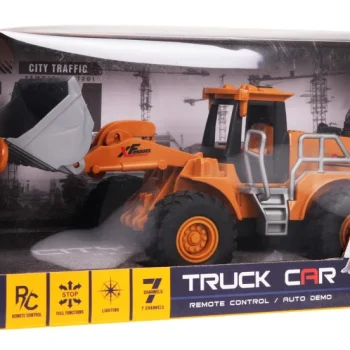 R/c Buldožer Sa Svjetlima I Funkcijom Dima 7