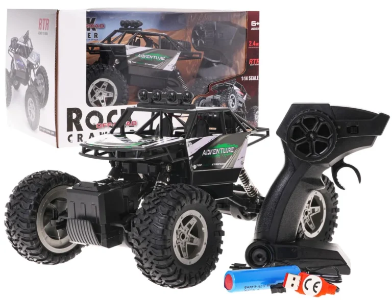 R/c Crawler Rock Shake 1:14 Zeleni 6+ 1