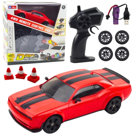 Rc Drift Auto 4wd Crveni 2,4 Ghz 25 Cm 1