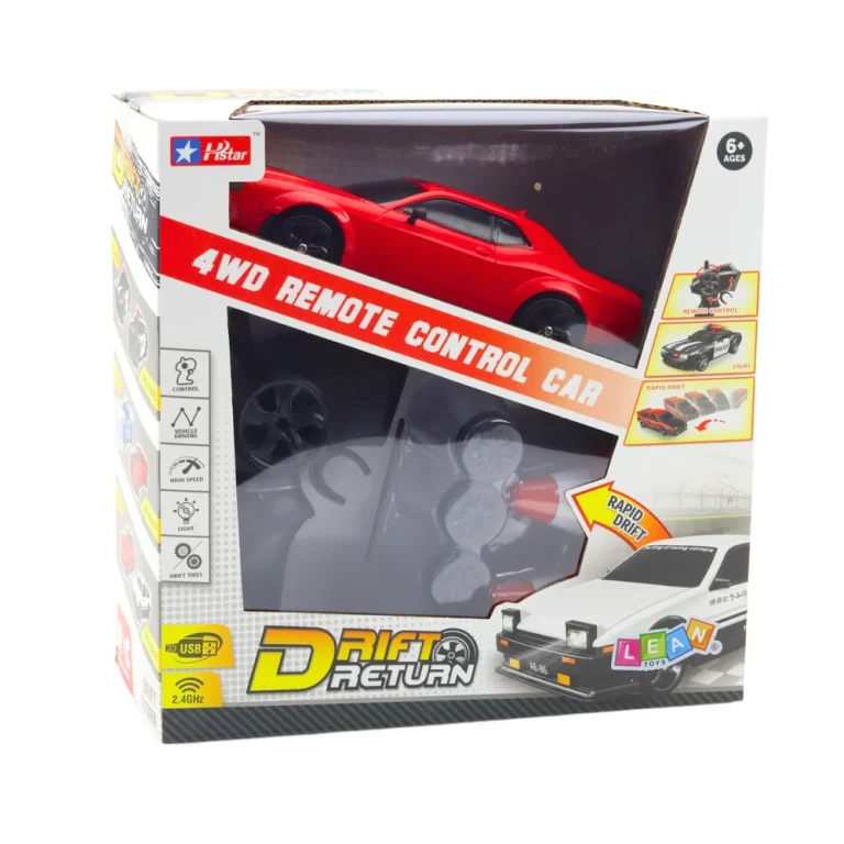 Rc Drift Auto 4wd Crveni 2,4 Ghz 25 Cm 5