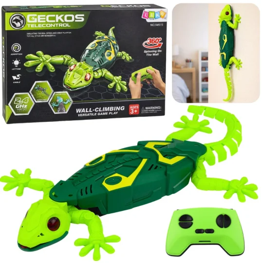 Rc Gekon Za Penjanje Po Zidu 360°, Zeleni 1