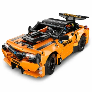 Rc Građevinske Kocke Sportski Automobil, Narančasti, 545 Kom 2