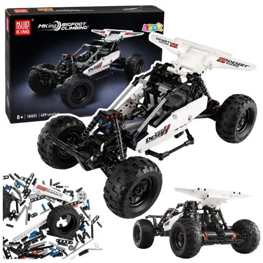 Rc Građevinske Kocke Terenski Automobil 4x4, 409 Kom 1