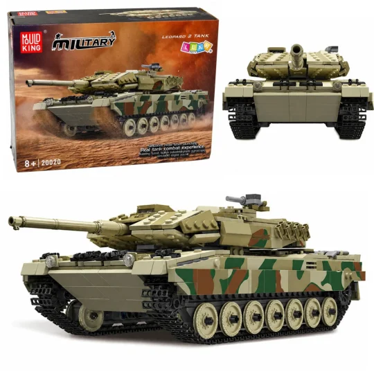 Rc Građevinske Kocke Vojni Tenk Leopard, 1100 Kom 1