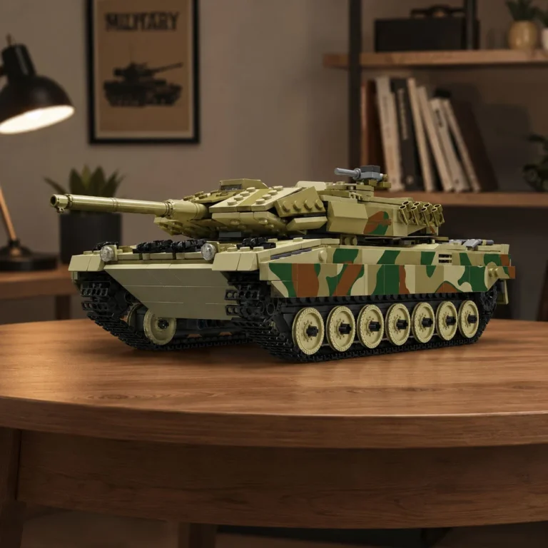 Rc Građevinske Kocke Vojni Tenk Leopard, 1100 Kom 4