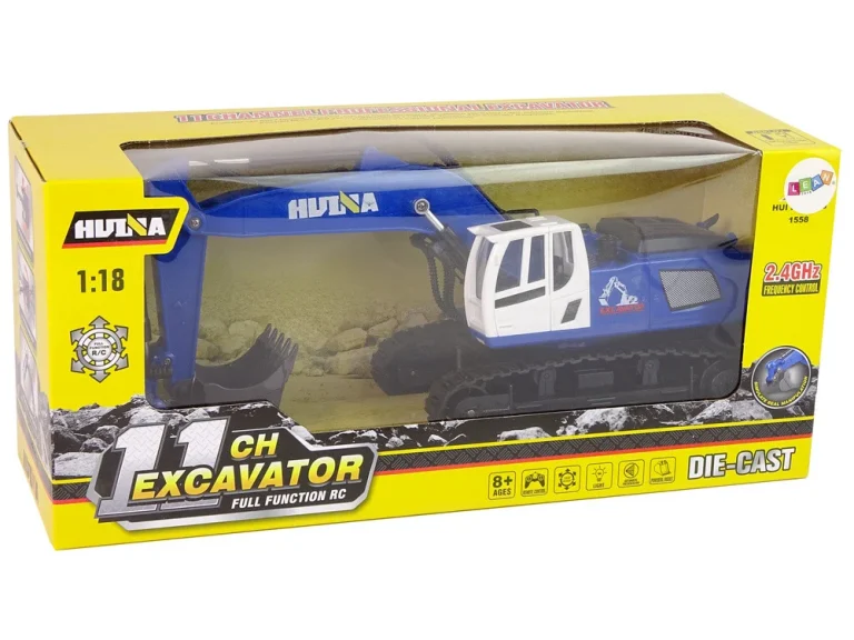 Rc Gusjenični Bager 1:18 S Metalnom Kabinom 5